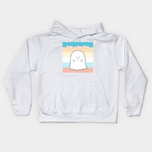 Gordie the Ghost (take a breather) | by queenie's cards Kids Hoodie